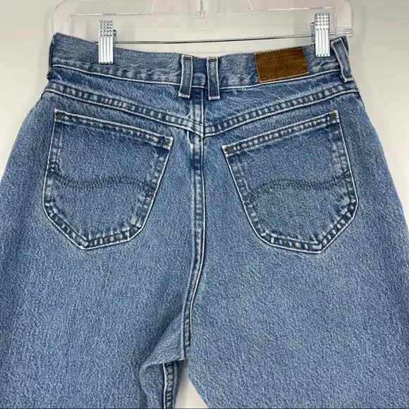 RARE Upside Down Label Vintage Lee Mom 90s Jeans 24" Waist - Picture 3 of 16